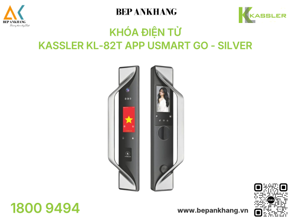 Khóa điện tử Kassler KL-82T App Usmart Go - Silver 